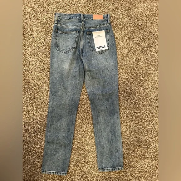 Pistola Keaton Hi Rise Slim Straight Jeans